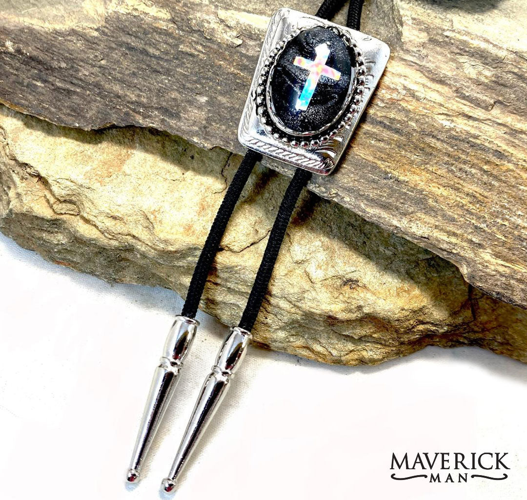 Smaller, modern Christian bolo with holographic cross