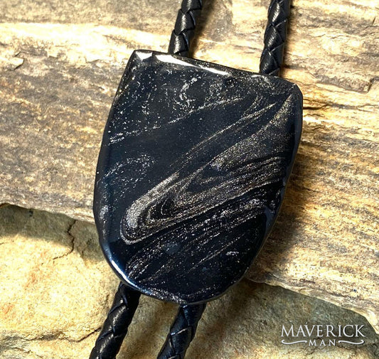 Simple slate bolo with our top-selling black and platinum