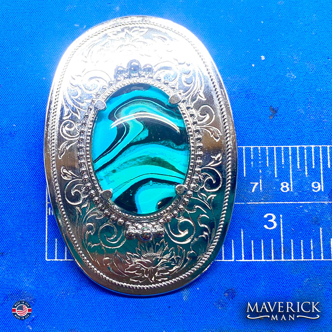 Bolo and buckle set from our Blues collection