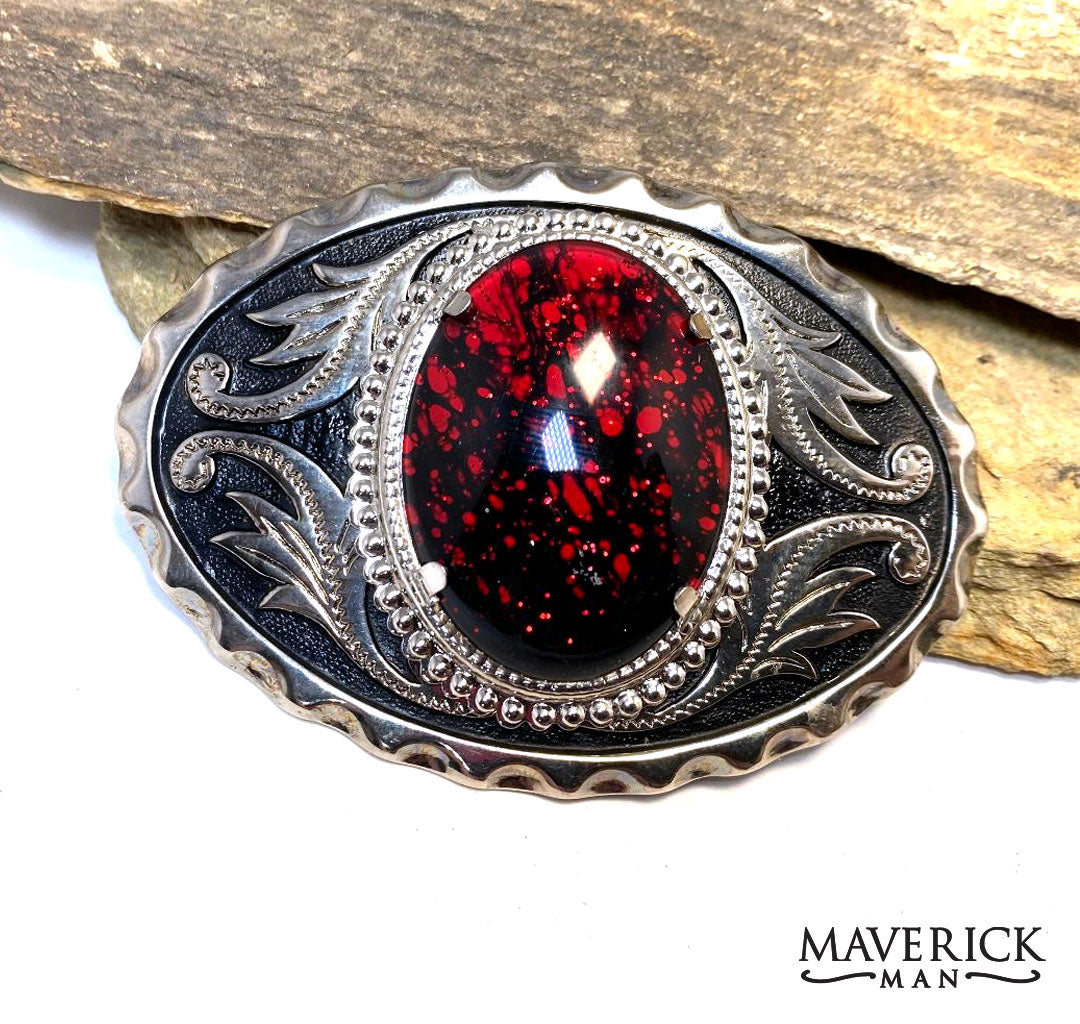 Custom western belt buckle