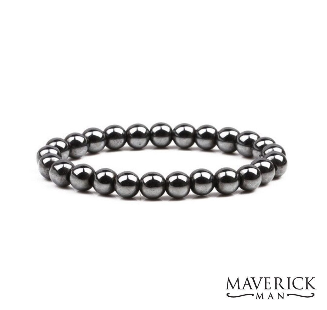 Hematite Beaded Bracelet