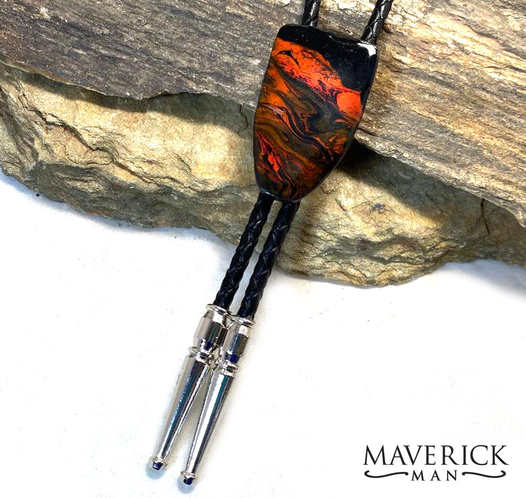 New fox palette on medium sized bolo made from slate