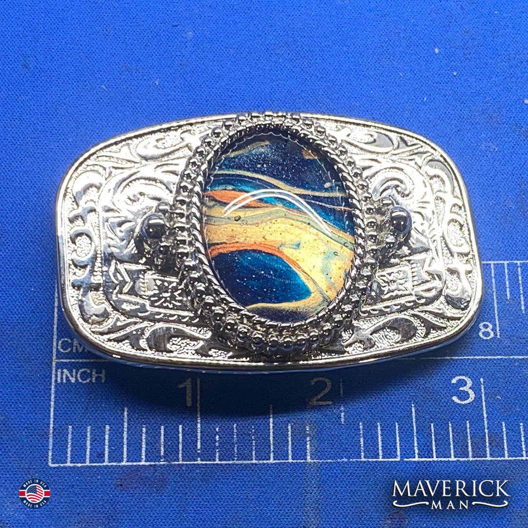 Striking bolo and buckle set with from our OWL collection