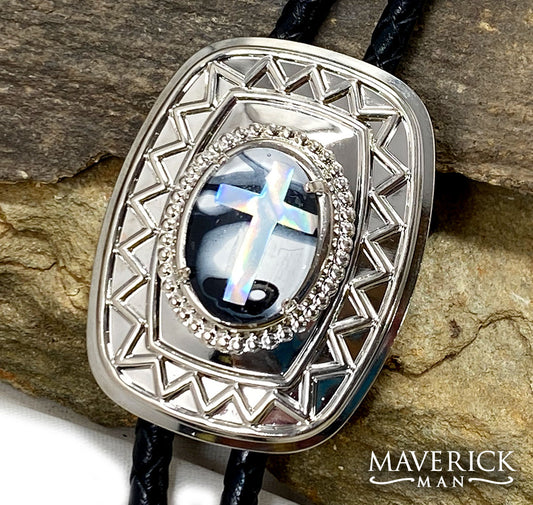 Christian bolo with holographic cross