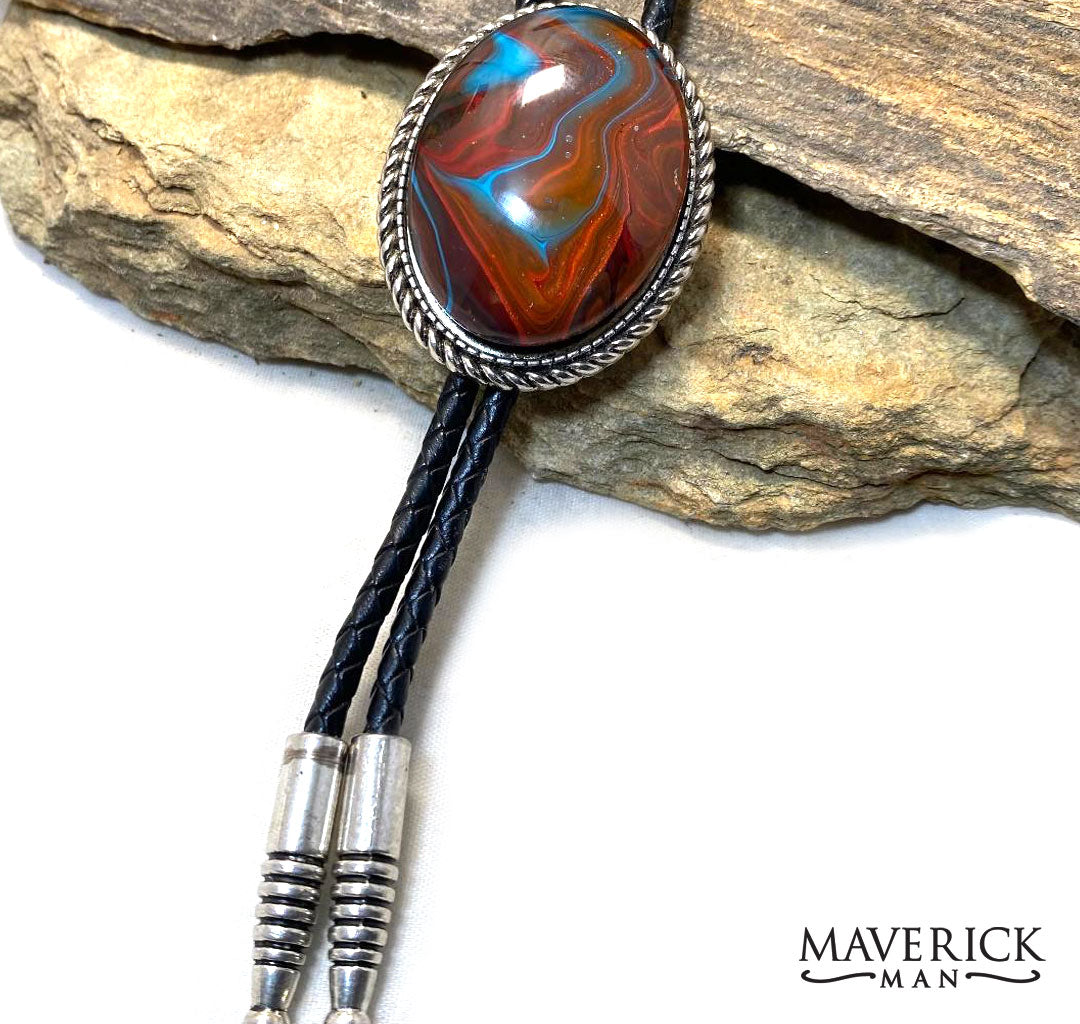 Good-looking large bolo with the colors of the southwest