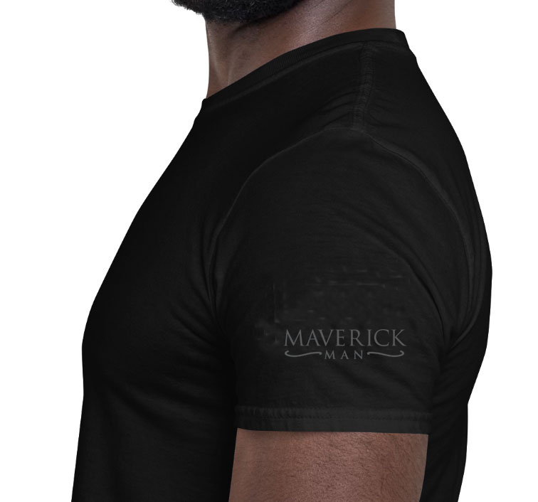 Maverick Man Ideals tee shirt - Courage Integrity Commitment